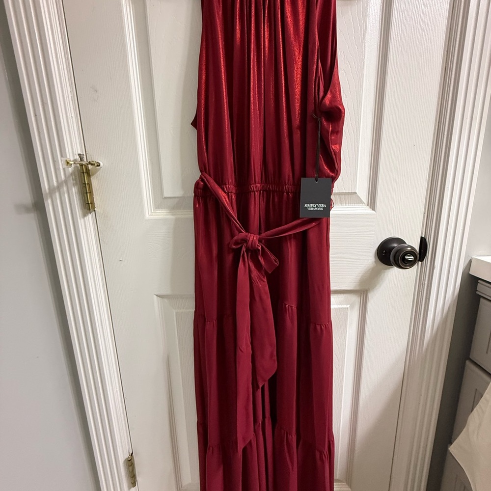 Simply Vera Vera Wang Red Maxi Dress